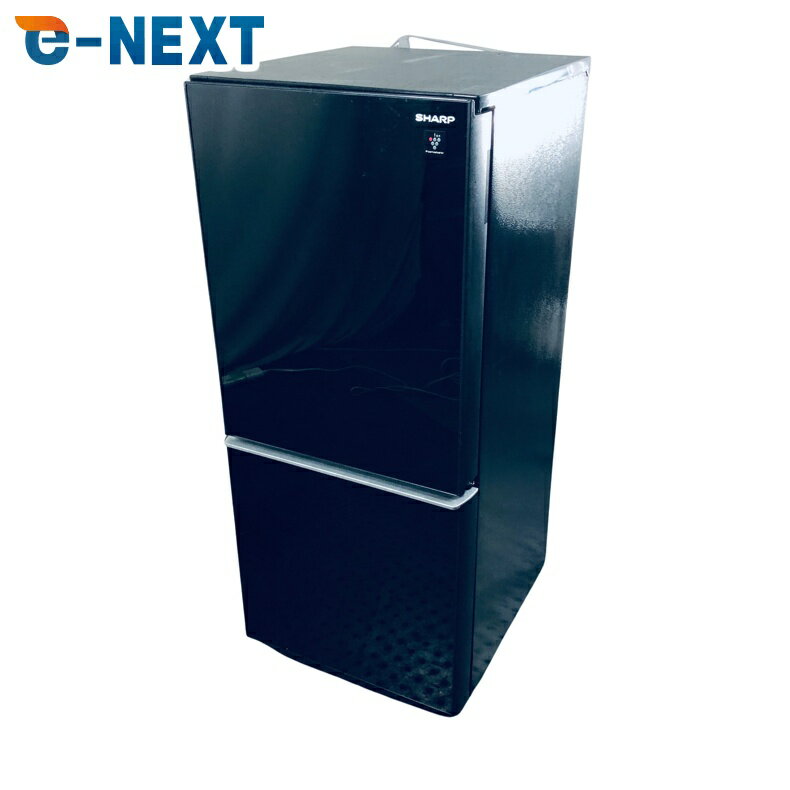 121 L - 250 L - 【中古】 【自社配送エリア内限定】 シャープ SHARP 冷蔵庫 2020年製 2ドア 137L ブラック ファン式 両方開き SJ-GD14F-B 一人暮らし 奥行60cm以下 送料無料 設置無料 地域限定 埼玉 東京 千葉 神奈川 RANK_B