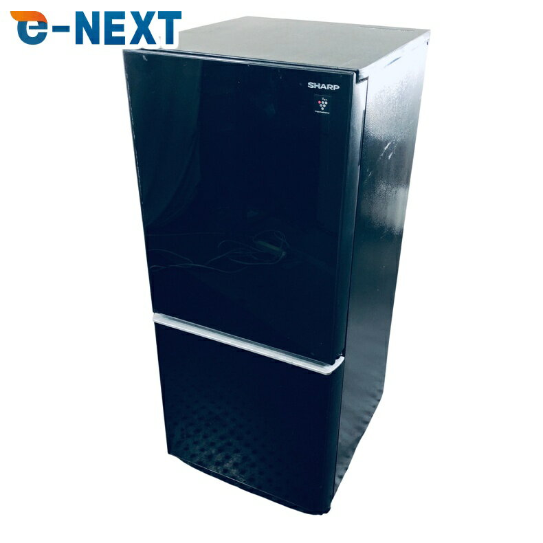 Other - 【中古】 【自社配送エリア内限定】 シャープ SHARP 冷蔵庫 2020年製 2ドア 137L ブラック ファン式 両方開き SJ-GD14F-B 一人暮らし 奥行60cm以下 送料無料 設置無料 地域限定 埼玉 東京 千葉 神奈川 RANK_C