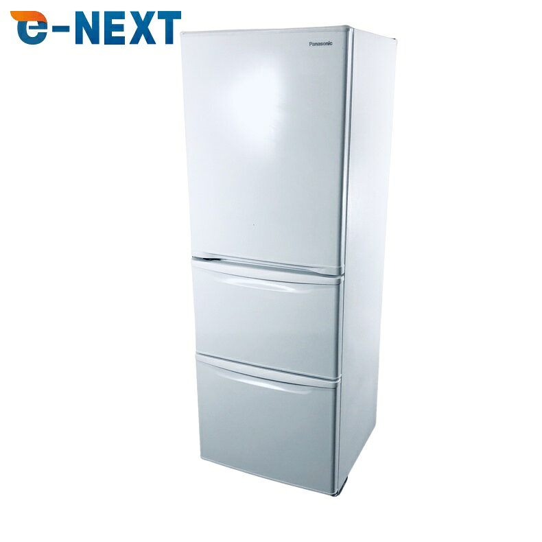 121 L - 250 L - 【中古】 【自社配送エリア内限定】 パナソニック Panasonic 冷蔵庫 2023年製 3ドア 335L グレイスホワイト ファン式 左開き NR-C344CL-W ファミリー 大型 奥行 65 以下 300L以上 送料無料 設置無料 地域限定 埼玉 東京 千葉 神奈川 RANK_B