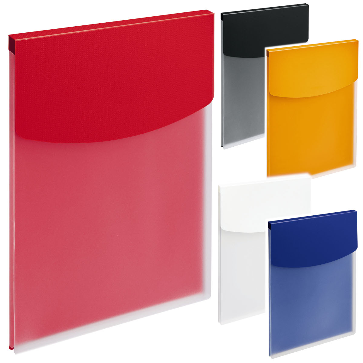 ライオン事務器 BiZiCAL(ビジカル) ホルダーファイル フタ付き タテ型 PH-13BF 全5色【ファイル 整理 整頓 バッグイン フォルダー レッド ブ...