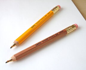 [OHTO オート]木軸シャープ消しゴム付 2.0 SHARP PENCIL シャープペンシル 筆記具 事務用品 オフィス 文房具 文具 ステーショナリー デザイン 海外 輸入 イーオフィス レトロ 木 ウッド プチギフト プレゼント 学生 大人