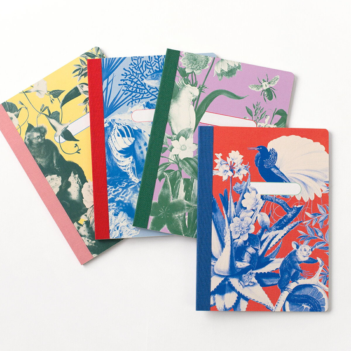 乐天商城 - PAPIER TIGRE（パピエティグル） A5 NOTEBOOK ベランコレクション 1冊 パピエ フランス製 王の羊皮紙 ノートパッド ノート ドット方眼 記録 日記 手帳 おしゃれ かわいい 海外 文具 デザイン デザイン文具 パリ 輸入 雑貨 個性的 カラフル お祝い ギフト プレゼント