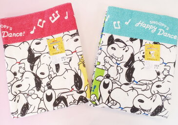 (2枚セット)スヌーピータオルケットシングル 西川 日本製 ハッピーダンス SNOOPY キャラクター