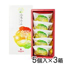 島果のめぐみ(ヒラミーレモンケーキ) 5個入×3箱 セット 沖縄お土産 贈答 贈り物 ギフト プレゼント 手土産 ヒラミレモン シークヮーサー バターケーキ お...