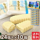 雪塩ちんすこう 24個入×10箱 【送料無料】 /沖縄 お土産 お菓子