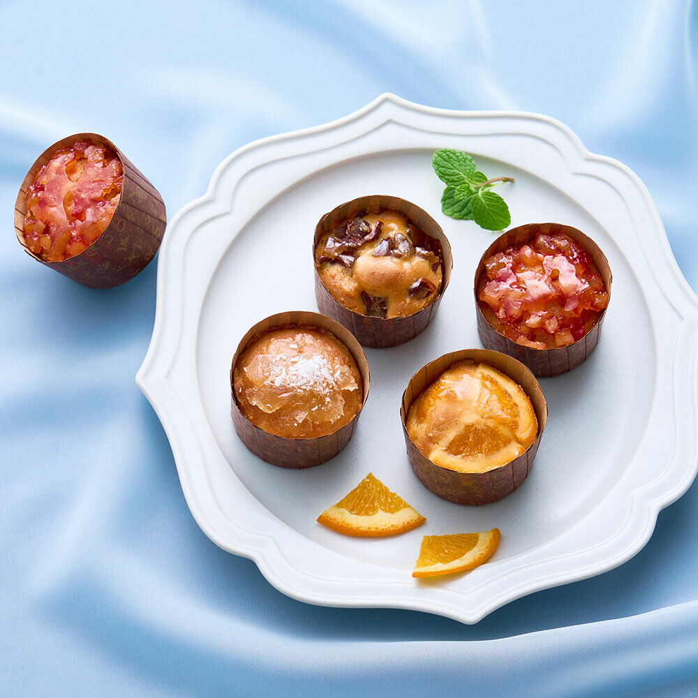 【御歳暮のし対応可】【お歳暮 送料無料】ホシフルーツ 煌めき果実のカップケーキ 6個 HFD-02C