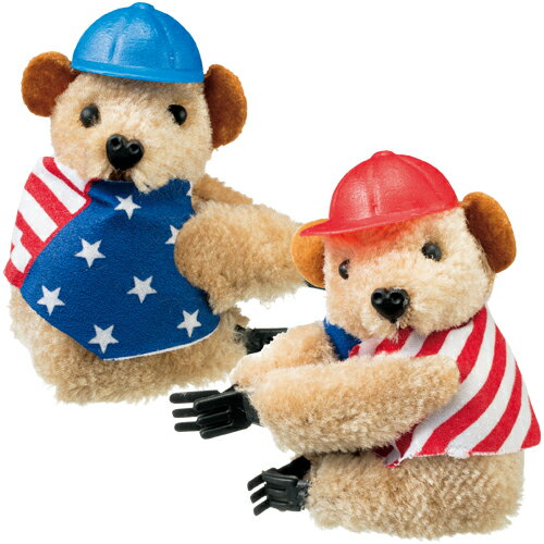 アメリカ ひっつきベア12個セット【アメリカ お土産】｜ぬいぐるみ・人形 アメリカ 雑貨 アメリカ土産 おみやげ 輸入のサムネイル