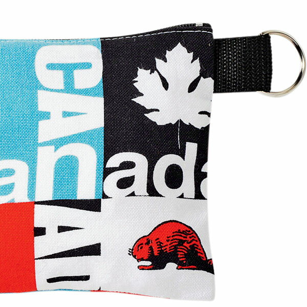 モザイク柄ポーチ