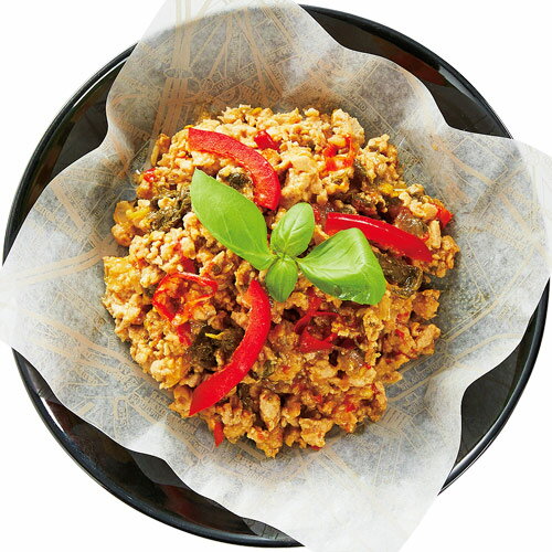 鶏肉のガパオ炒め