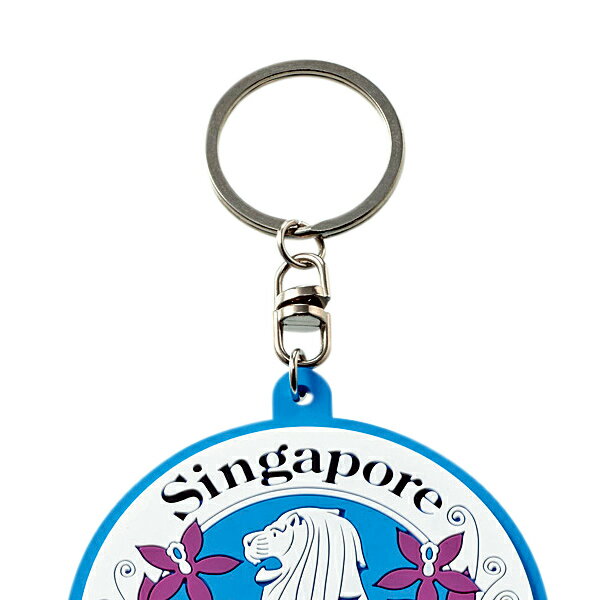 マーライオンラバーキーホルダー