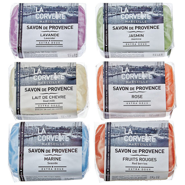 マルセイユ石けん 6種セット