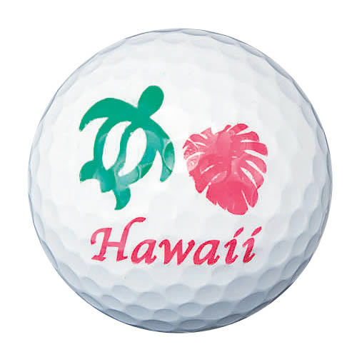 ハワイゴルフボール3個セット