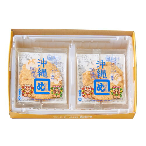 沖縄めんべい(小) 2枚×8袋入 福太郎【沖縄...の紹介画像3
