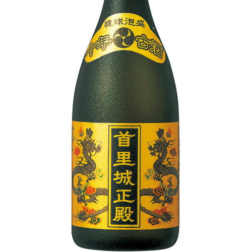 十年古酒 首里城正殿 ゴールド 720ml【沖縄 お土産】｜沖縄土産 沖縄お土産 泡盛 古酒 沖縄内限定商品 沖縄食品 帰省土産 お取り寄せ 手土産 贈り物 ギフト