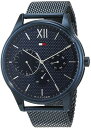 TOMMY HILFIGER トミーヒルフィガー 腕時計 1791421 メンズ メッシュバンド ブルー【並行輸入品】