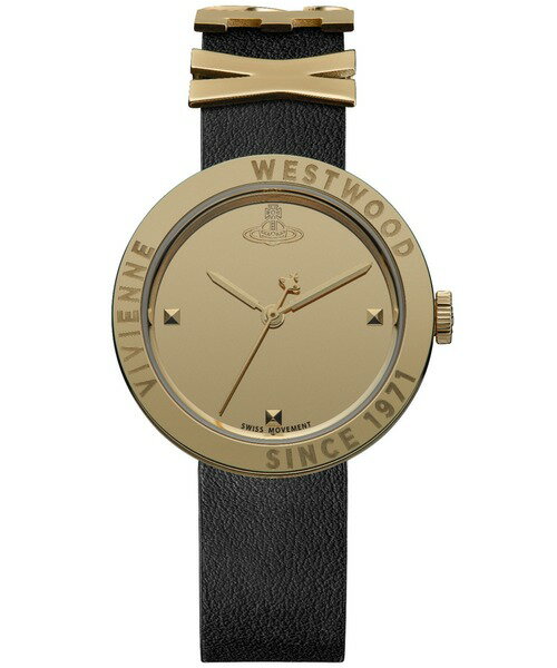 Vivienne Westwood ヴィヴィアンウエストウッド 腕時計 VV303BKGD レディース レザー【並行輸入品】