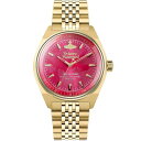 Vivienne Westwood ヴィヴィアンウエストウッド SS23 Lady Sydenham VV251RRGD 39mm レディース レッド ゴールド【オリジナル紙袋付き】【並行輸入品】