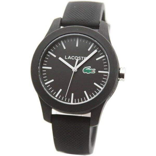 ラコステ LACOSTE LACOSTE.ブラック メンズ ユニセックス 2000956 クォーツ【並行輸入品】