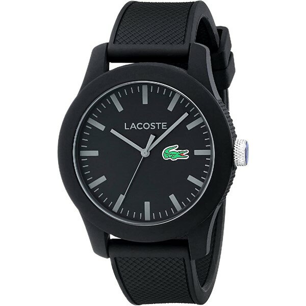Rakuten - ラコステ LACOSTE LACOSTE.ブラック メンズ ユニセックス 2010766 クォーツ【並行輸入品】