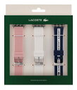 LACOSTE アップルウォッチ ラバー 交換バンド 3点セット 38mm 40mm 2070023 Apple Watch【並行輸入品】