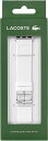 LACOSTE★ロゴ入り アップルウォッチ ラバー 交換バンド 38mm 40mm ホワイト 2050006 Apple Watch【並行輸入品】