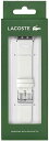 LACOSTE★ロゴ入り アップルウォッチ レザー 交換バンド 38mm 40mm ホワイト2050025 Apple Watch【並行輸入品】