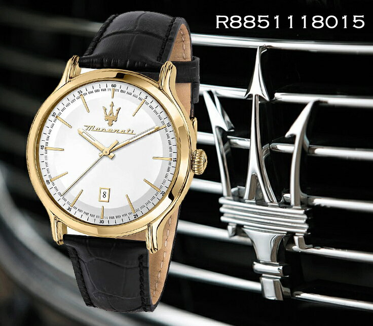 Maserati 腕時計 Men's R8851118015 EPOCA 自動巻き - 並行輸入品