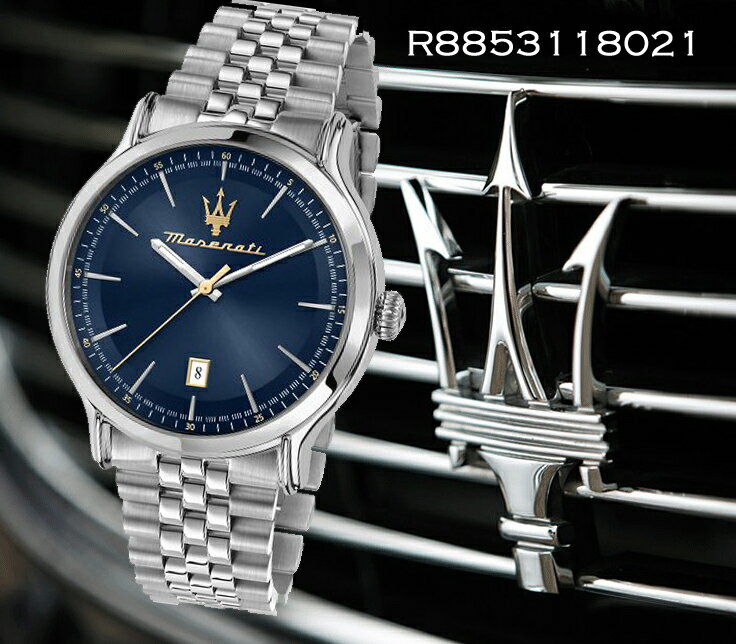 Maserati 腕時計 Men's R8853118021 EPOCA クオーツ - 並行輸入品