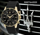 Maserati 腕時計 Men s Sfida R8871640001 Black Silicone Quartz Fashion Watch 並行輸入品