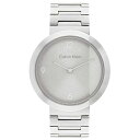 Calvin Klein ユニセックス アナログ ブレスレット シルバー 25200289 腕時計 並行輸入品