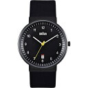 BRAUN ブラウン 腕時計 Leather BN0032BKBKG メンズ【並行輸入品】