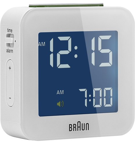 BRAUN ブラウン 置き時計 デジタルクロック BNC008WH