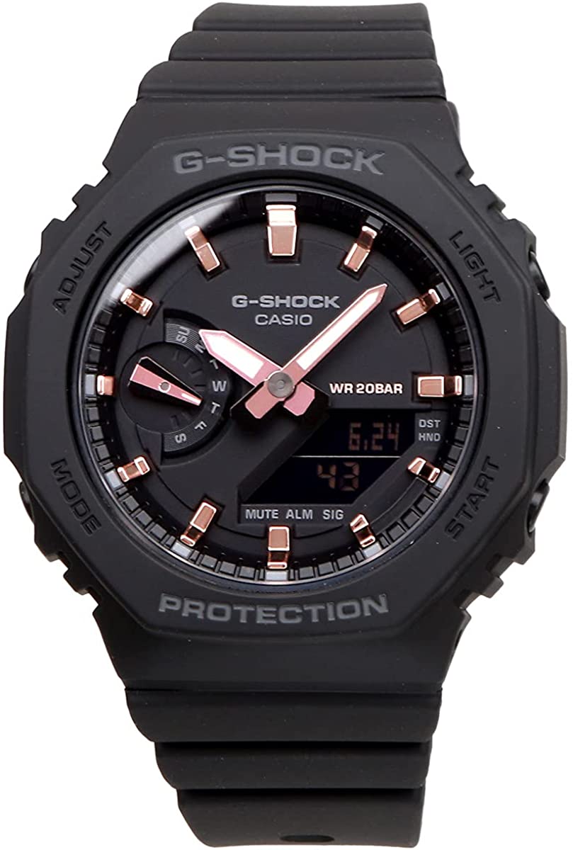 カシオ Baby-G 腕時計（メンズ） CASIO カシオ Baby-G レディース GMA-S2100-1Aブラック 海外モデル 腕時計 並行輸入品