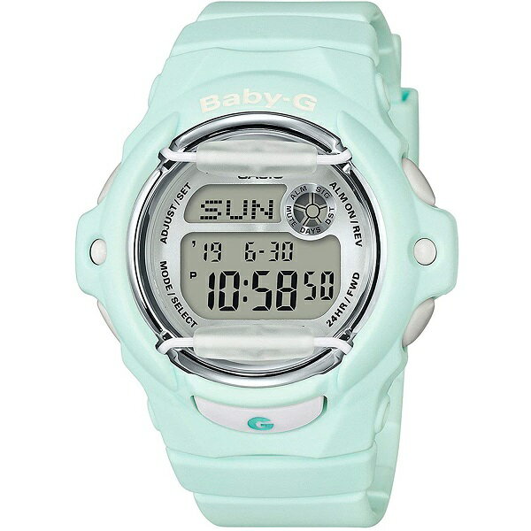 カシオ Baby-G 腕時計（メンズ） CASIO カシオ Baby-G レディース BG-169R-3 ライトブルー 海外モデル デジタル 腕時計 並行輸入品