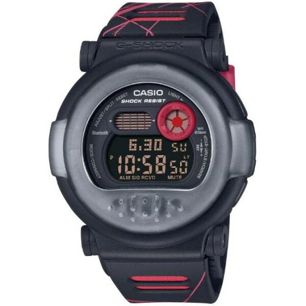 腕時計 カシオ Casio Watch G-SHOCK G-B001MVA-1 デジタル Bluetooth ブラック メンズ 交換ベゼル【並行輸入品】