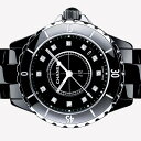 (シャネル) CHANEL J12 ダイヤ 腕時計 H1625 ブラック レディース [並行輸入品]