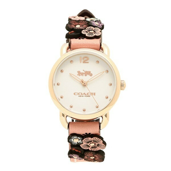 COACH Women's Analog Perry Leather Band Watch 14502817 [Parallel Import]