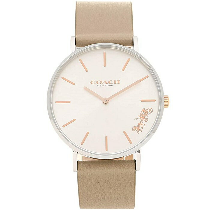COACH レディース アナログ ペリー レザーバンド 14503119 腕時計 [並行輸入品]