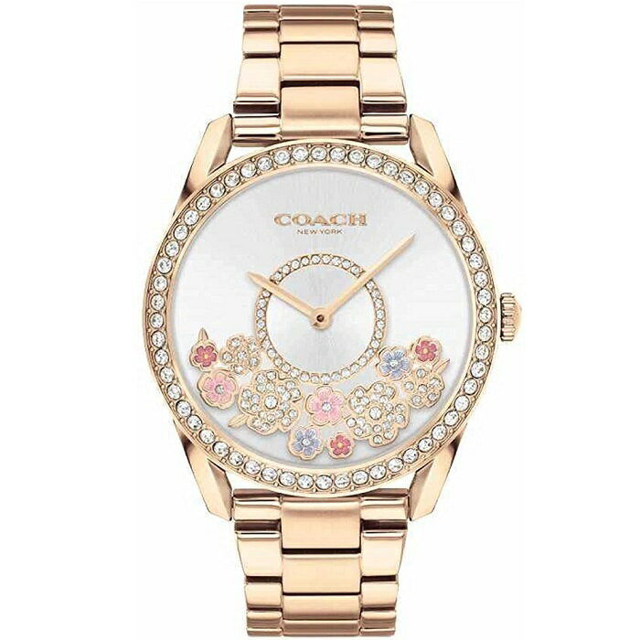 COACH レディース アナログ ブレスレット メタルバンド プレストン 14503776 腕時計 36mm [並行輸入品]