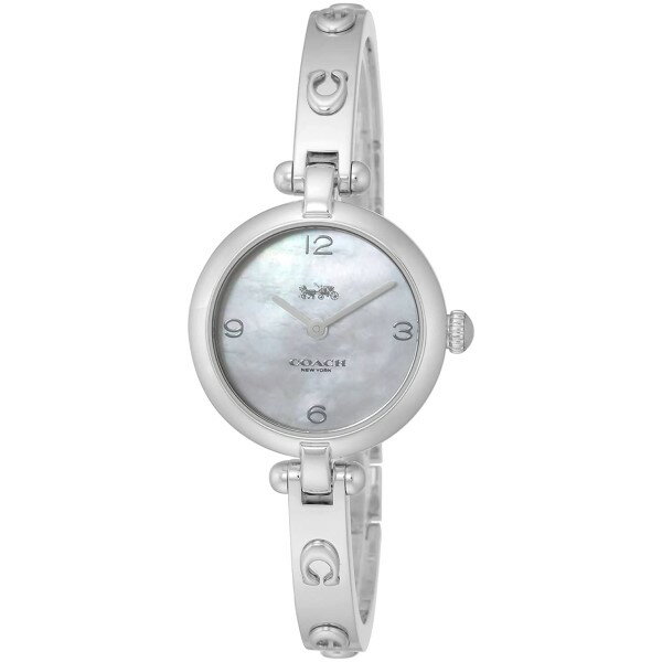 COACH レディース 14504005 ブレスレット シルバー パール 腕時計 