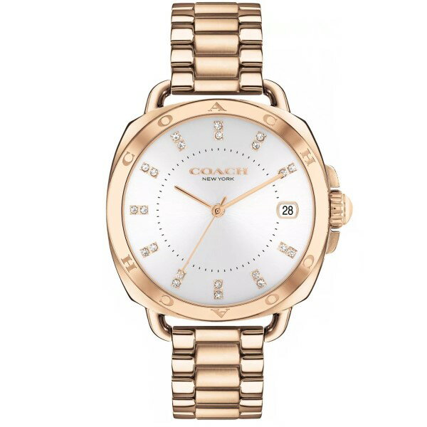 COACH レディース アナログ 14504158 メタルバンド 腕時計 ローズゴールド [並行輸入品]
