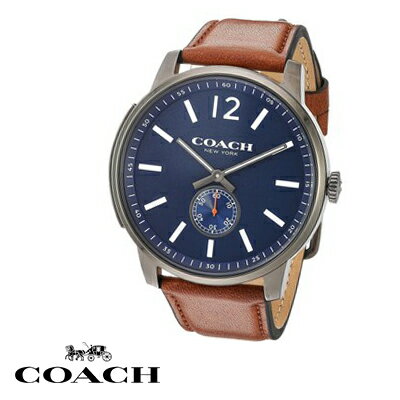 COACH コーチ 腕時計 14602083 レザーバンド　メンズ【並行輸入品】