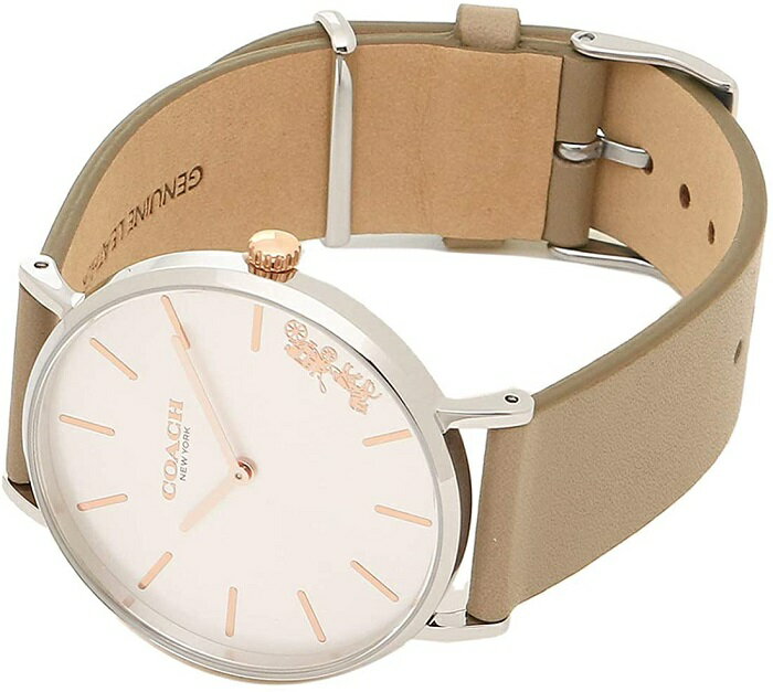 COACH レディース アナログ ペリー レザ...の紹介画像2
