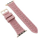COACH コーチ アップルウォッチ ラバー 交換バンド 38mm 40mm 41mm 42mm(Series10のみ) ピンク 送料無料 14700040 Apple Watch【並行輸入品】