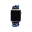 COACH コーチ アップルウォッチ ラバー 交換バンド 38mm 40mm ネイビー 送料無料 14700055 Apple Watch【並行輸入品】