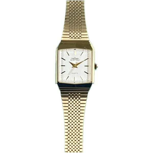 Rakuten - MONTRES モントレス 腕時計 MS-024L WH レディース ゴールド ホワイト 【並行輸入品】
