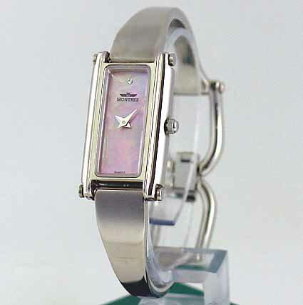MONTRES モントレス 029 バングル S ピンクシェル レディース