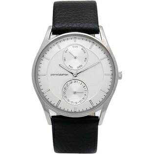 Pierre Talamon ピエール・タラモン 腕時計 PT-5500H-1 シルバー×ブラック　クォーツ
