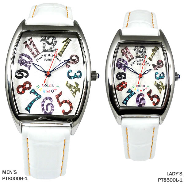 Pierre Talamon ピエール・タラモン 腕時計 PT-8000H-1/PT-8500L-1 ペアウォッチ