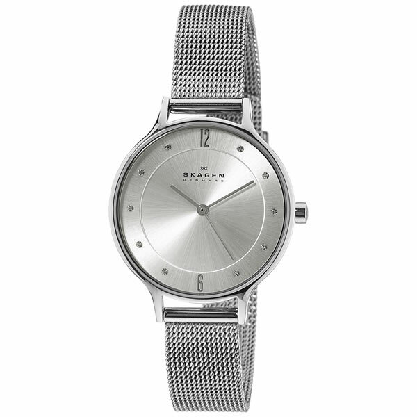 スカーゲン ア二タ クオーツ レディース 腕時計 SKW2149 SKAGEN シルバー